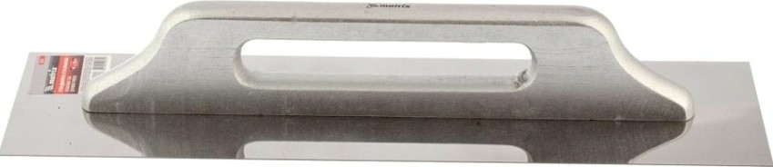 Терка MATRIX 480х130 мм гладилка из нержавеющей стали, деревян [86734]