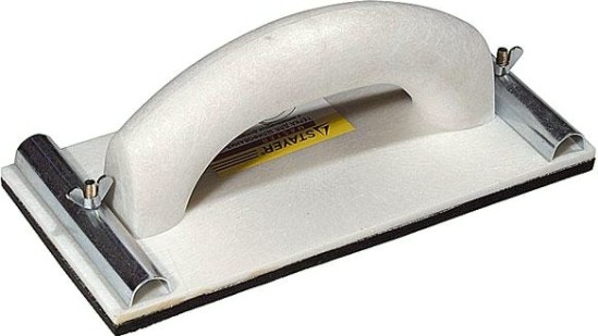 Терка STAYER MASTER для шлифования с металлическим фиксатором, 80x230м [3569-08]