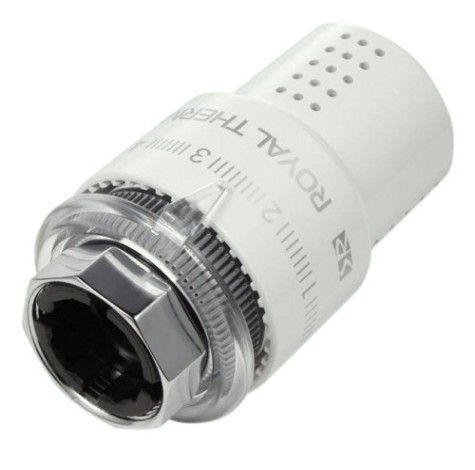 Термоголовка жидкостная ROYAL THERMO Design М30х1,5 белая RTO 07.0009 [НС-1443124]