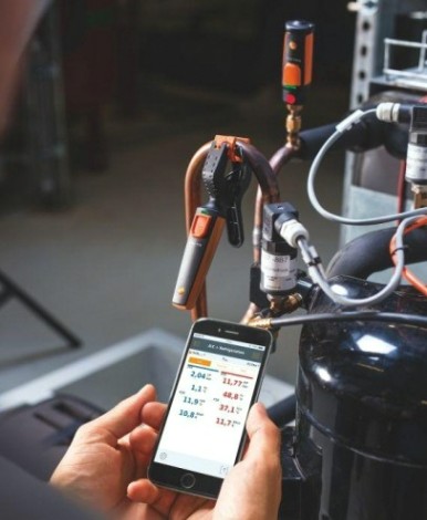 Термометр для труб, зажим Testo 115i (смарт-зонд) [0560211502]