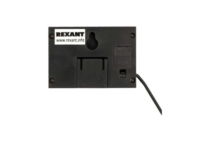 Термометр REXANT 70-0505 электронный комнатно-уличный с часами