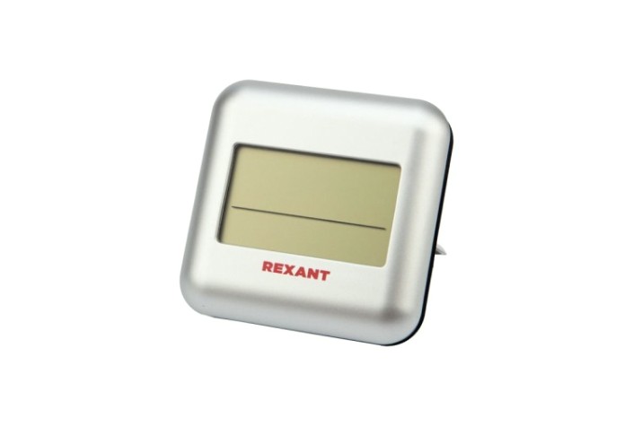 Термометр REXANT 70-0596 электронный S3341BF с часами и беспроводным выносн Термометр REXANT 70-0596 электронный S3341BF с часами и беспроводным выносн