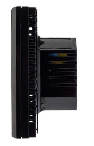 Терморегулятор для теплого пола REXANT R100B с автомат. програм. и сенсорными кнопками, черный [51-0589]