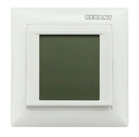 Терморегулятор для теплого пола REXANT RX-419B сенсорный, белый [51-0584]
