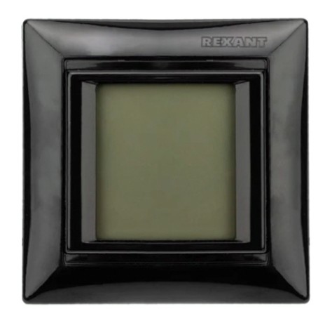 Терморегулятор для теплого пола REXANT RX-419B сенсорный, черный [51-0818]