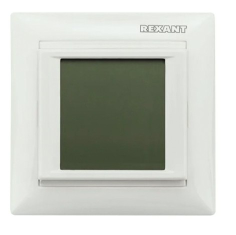 Терморегулятор для теплого пола REXANT RX-421H сенсорный программируемый, белый [51-0586]