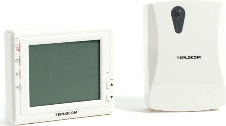 Термостат комнатный TEPLOCOM TS-Prog-2AA/3A-RF [915]