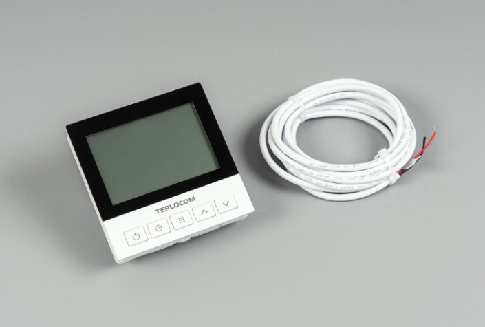 Термостат комнатный TEPLOCOM TSF-Prog-220/16A [921]