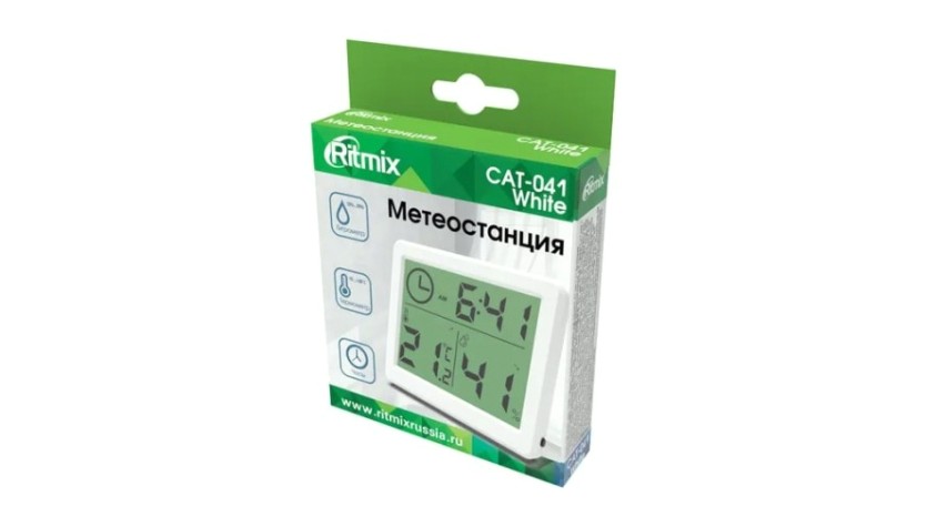 Термостат - Метеостанция RITMIX CAT-041 WHITE CAT-041