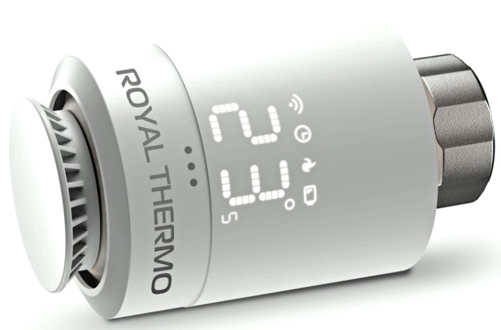 Термостат радиаторный электронный ROYAL THERMO Smart Heat, белый НС-1303165 [НС-1303165]