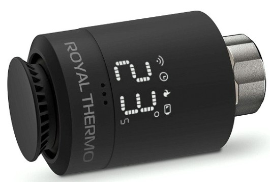 Термостат радиаторный электронный ROYAL THERMO Smart Heat, черный НС-1402610 [НС-1402610]