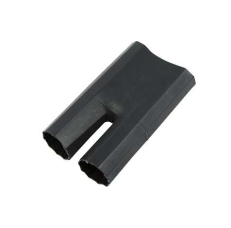 Термоусаживаемая перчатка REXANT 48-2024 на 2 жилы 24,0 / 13,0 мм, черная 5 штук