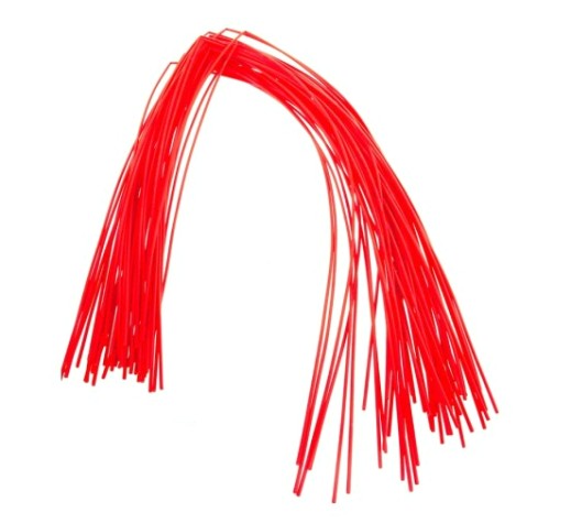 Термоусаживаемая трубка REXANT 20-2504 ТУТ нг 2,5/1,25мм, красная (уп.50 шт. по1м)