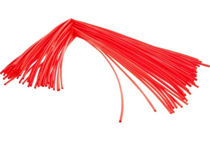 Термоусаживаемая трубка REXANT 20-6004 ТУТ нг 6,0/3,0мм, красная (уп.50 шт. по1м)