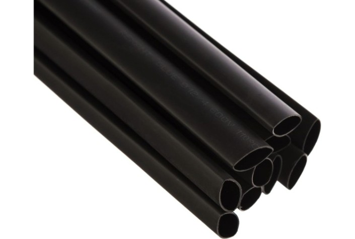 Термоусаживаемая трубка REXANT 21-2008 СТТК (3:1) двустенная клеевая 12,0/4,0мм, черная (