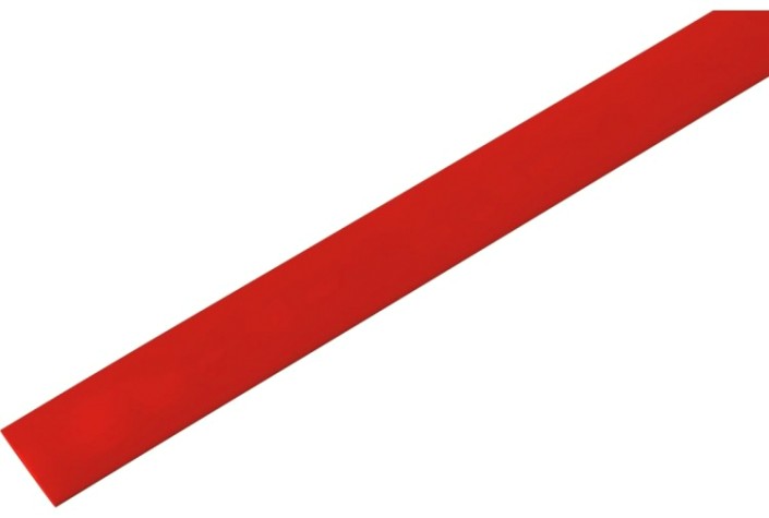 Термоусаживаемая трубка REXANT 21-3004 ТУТ нг 13,0/6,5мм, красная (уп.50 шт. по1м)