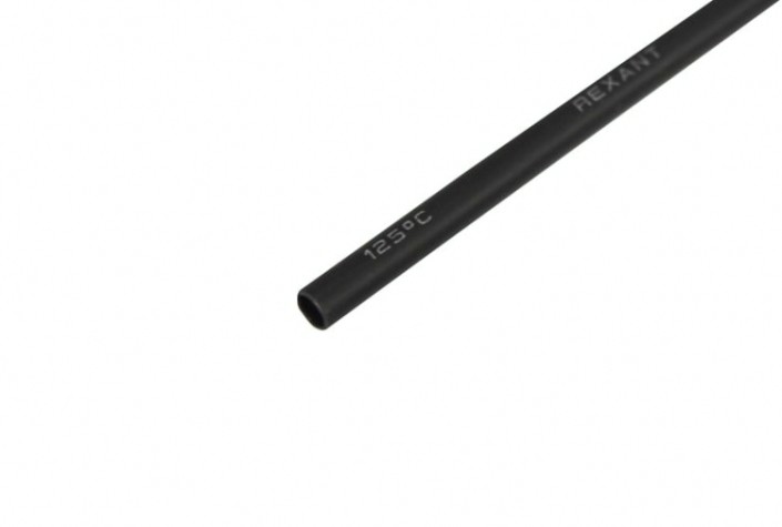 Термоусаживаемая трубка REXANT 26-0003 СТТК (3:1) двустен клеевая 3,0/1,0мм, уп.10шт по1м