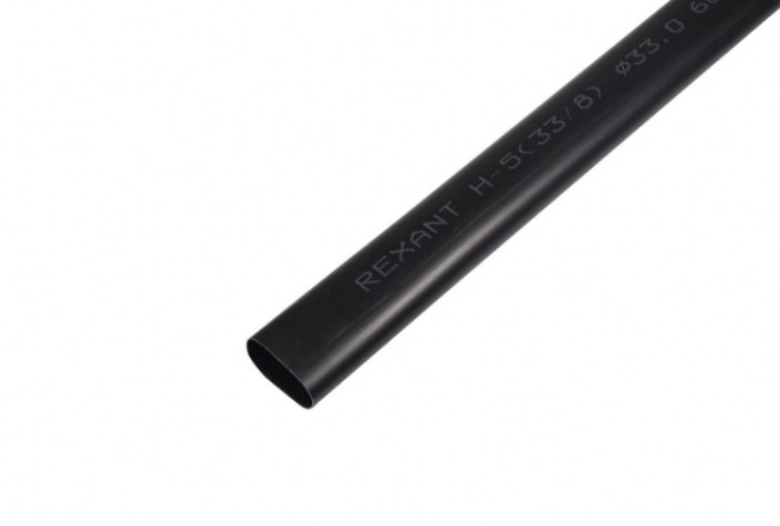 Термоусаживаемая трубка REXANT 26-0033 СТТК (3-4:1) среднестен клеев 33,0/8,0мм,4шт по1м