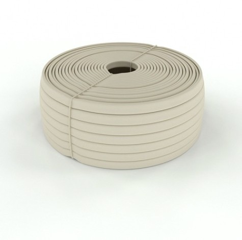 Термоусаживаемая трубка REXANT 49-5007 кембрик ТВ-40 ПВХ белый, ø7 мм