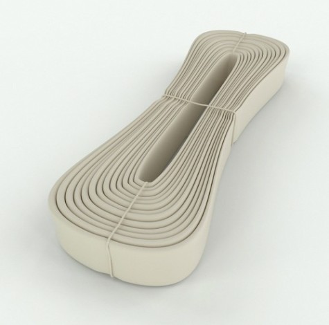 Термоусаживаемая трубка REXANT 49-5017 (уп. 50 штук) кембрик ТВ-40 ПВХ белый, ø25 мм [49-5017]