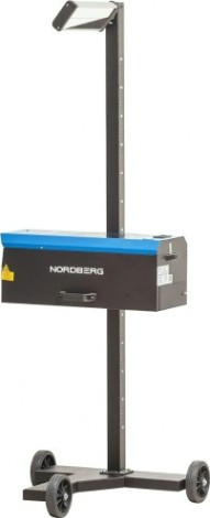 Тестер фар NORDBERG NTF3 2019/v/d/l1 цифровой линза-стекло, лазерная указка