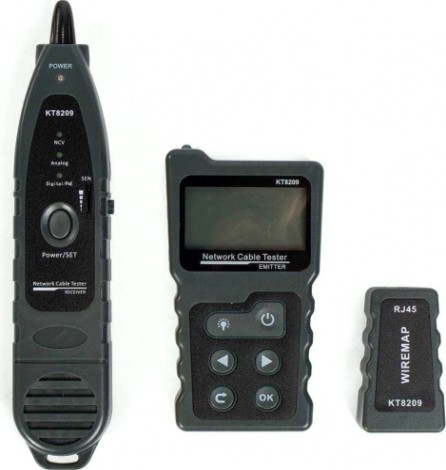 Тестер КВТ кабельный KT 8209 PROLINE с PoE [86208]