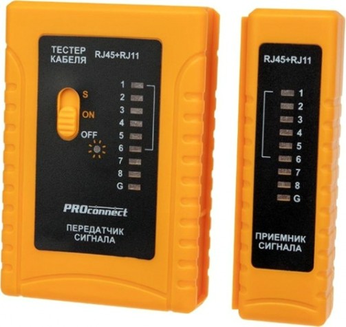 Тестер Proconnect HT-C004 rj-45+rj-11 [12-1006-4]