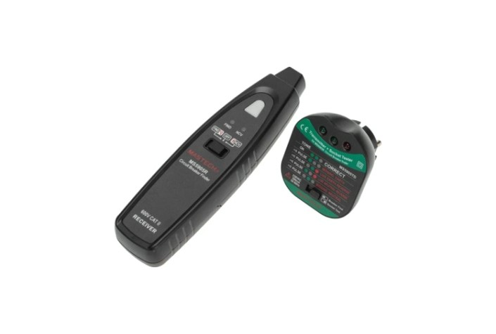 Тестер розеток MASTECH 13-1265 детектор автоматов MS5905RTD