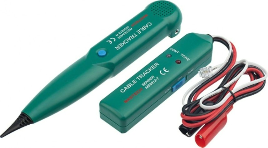 Тестер трассоискатель MASTECH MS6812A с генератором сигнала [13-1220]