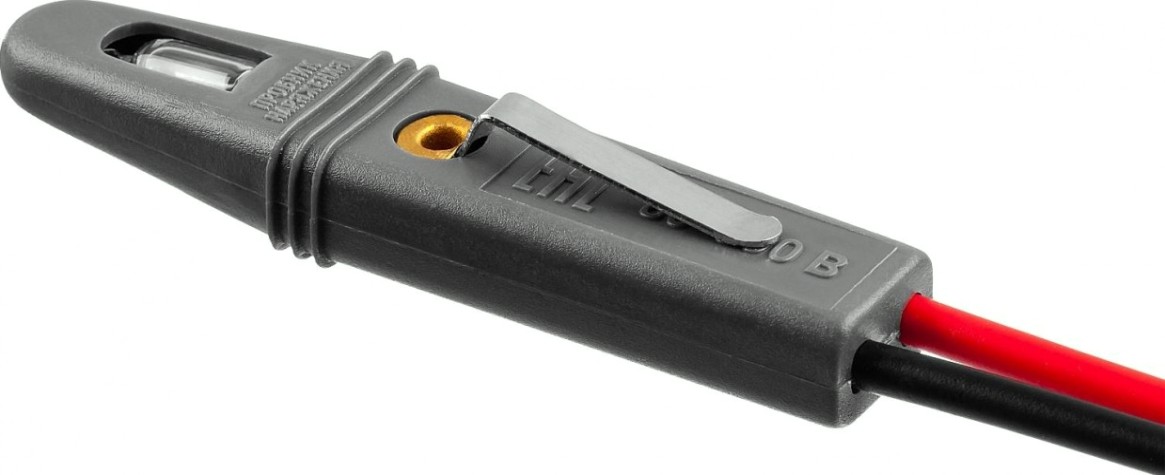 Тестер ЗУБР МАСТЕР пробник 80-500в, 190мм [25702]