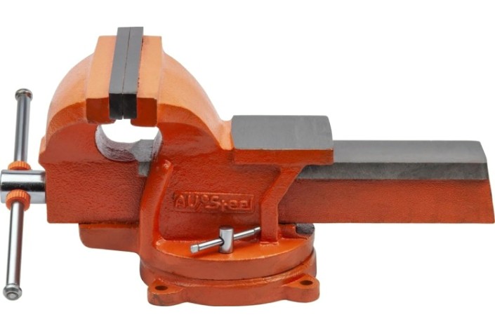 Тиски AV Steel AV-940008 слесарные поворотные, 200 мм