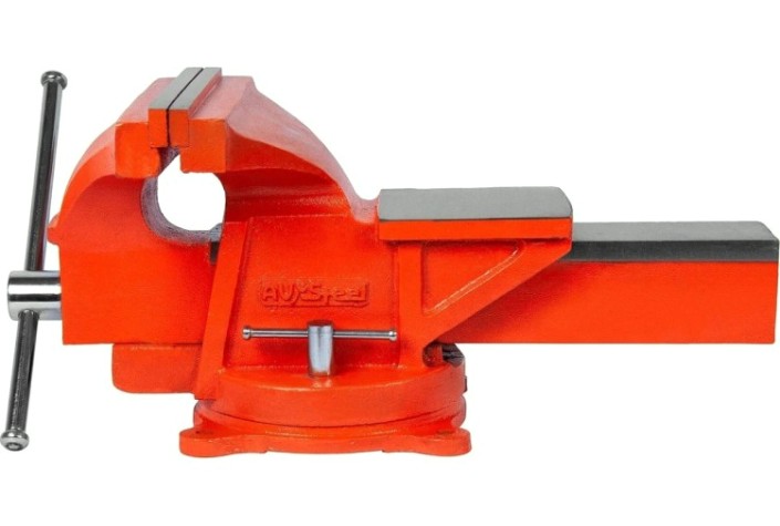 Тиски AV Steel AV-940010 слесарные поворотные, 250 мм