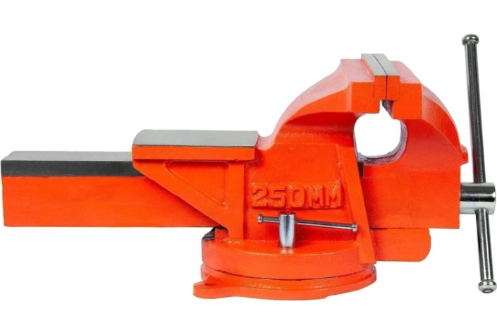 Тиски AV Steel AV-940010 слесарные поворотные, 250 мм