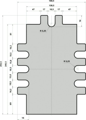 Тиски BELMASH CV125 крестовые [RA097A]