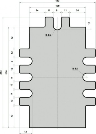 Тиски BELMASH CV75 крестовые [RA095A]