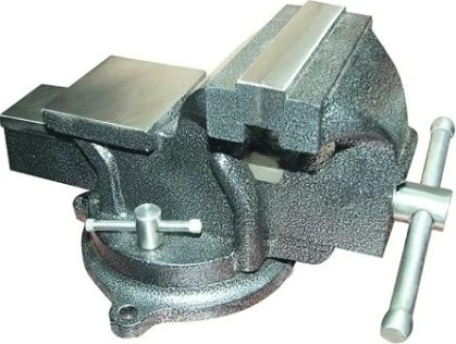 Тиски Biber Профи 85892 слесарные, поворотные 125мм [тов-090576]