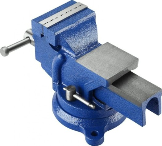 Тиски DEKO CL09 слесарные поворотные, 75 мм [065-0961]