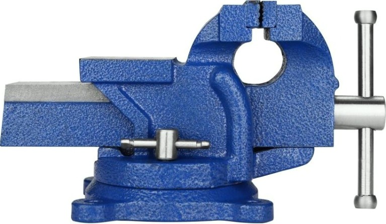 Тиски DEKO CL09 слесарные поворотные, 75 мм [065-0961]