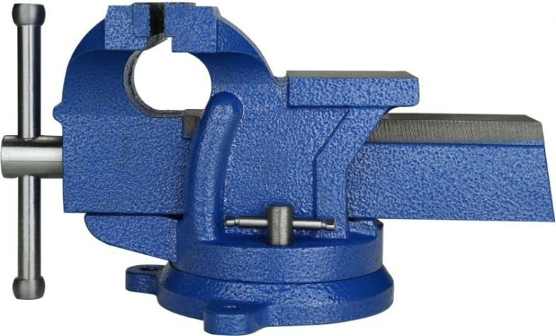 Тиски DEKO CL11 слесарные поворотные, 125 мм [065-0963]