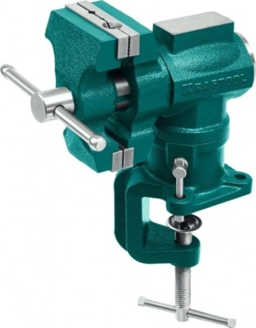 Тиски KRAFTOOL 3D-MINI многофункциональные настольные 65/38 мм [32714-65]