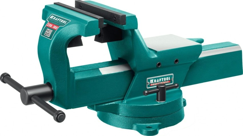 Тиски KRAFTOOL FORGE-155/200 с регулировкой компенсации люфта [32700-200]