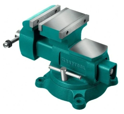 Тиски KRAFTOOL Reversible 165 мм слесарные [32705-165]