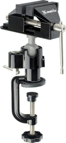 Тиски MATRIX настольные, многофункциональные, смен.насадка-хому [18508]
