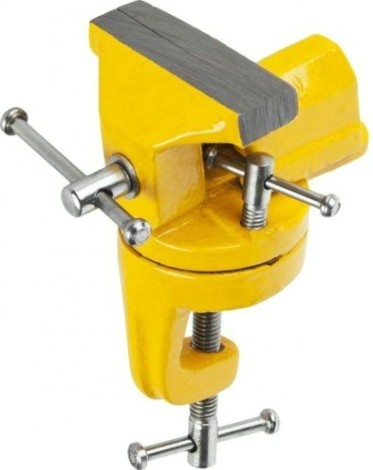 Тиски настольные, поворотные STAYER "СТАНДАРТ" 3247-50 50 мм [3247-50_z01]