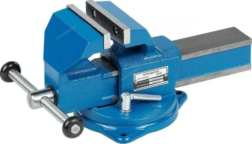 Тиски NORDBERG NT125 слесарные [ЦБ-0008429]