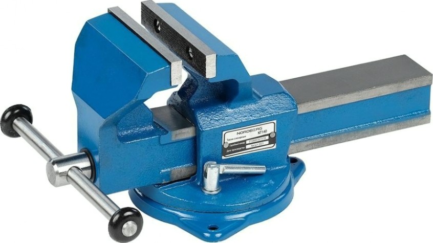 Тиски NORDBERG NT140 слесарные [ЦБ-0008430]