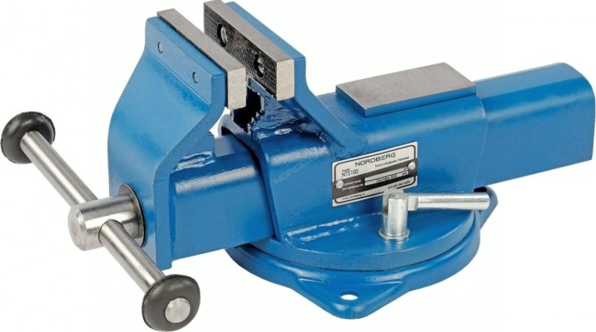 Тиски NORDBERG NTS100 слесарные стальные [NTS100]