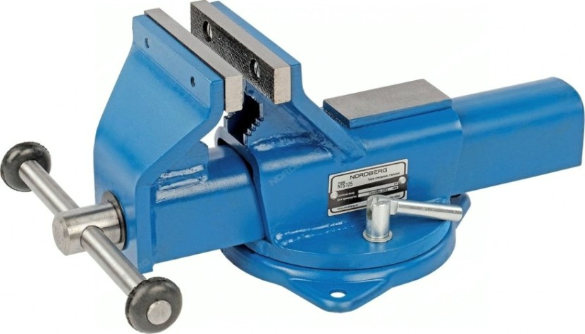 Тиски NORDBERG NTS125 слесарные стальные [NTS125]