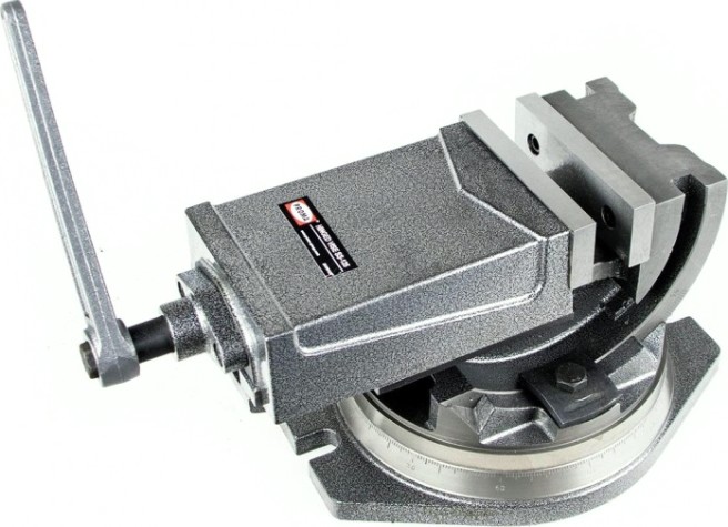 Тиски PROMA SS-125 откидные с поворотным основанием [25300125]