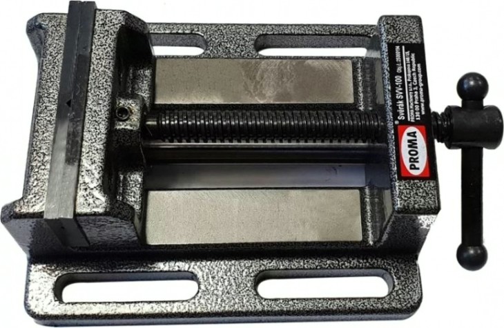 Тиски PROMA SVV-100 с высокими губками [25000194]